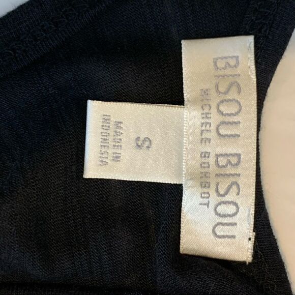 Bisou Bisou Racer Back print sheer floral tank - Picture 6 of 8